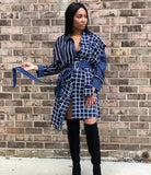 Glad 2-B Plaid Dress