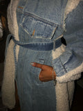 The Faux Lamb-y Denim Coat